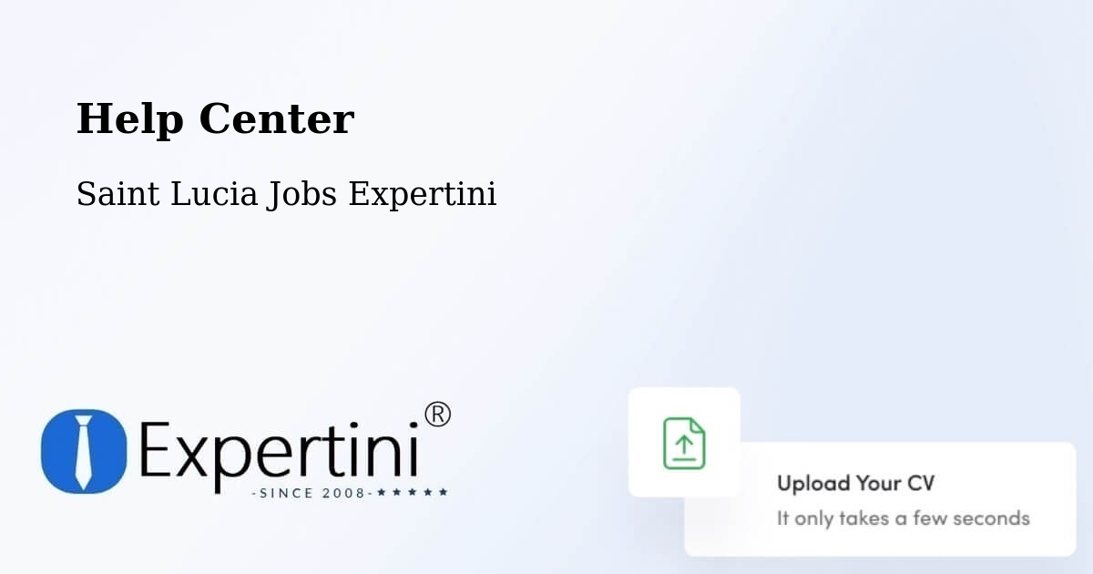Help Center – Banse - Saint Lucia Jobs Expertini